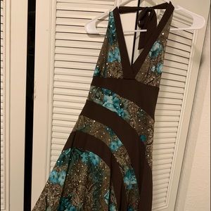 Maxi high low dress